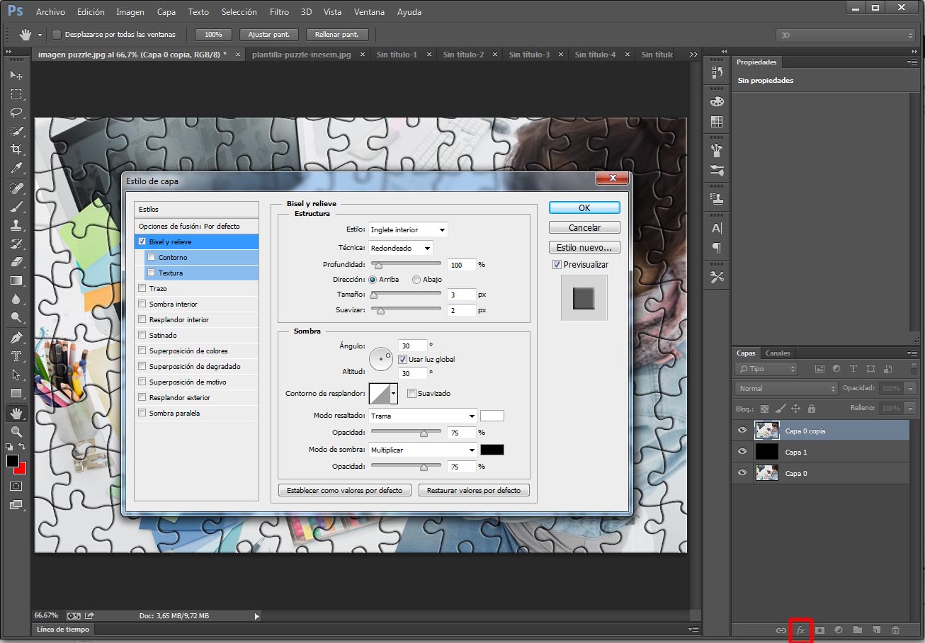 Efecto Puzzle INESEM