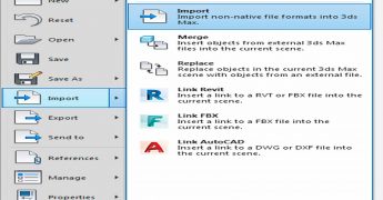 importar 3d studio max