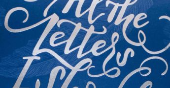 Descubre qué es el lettering.