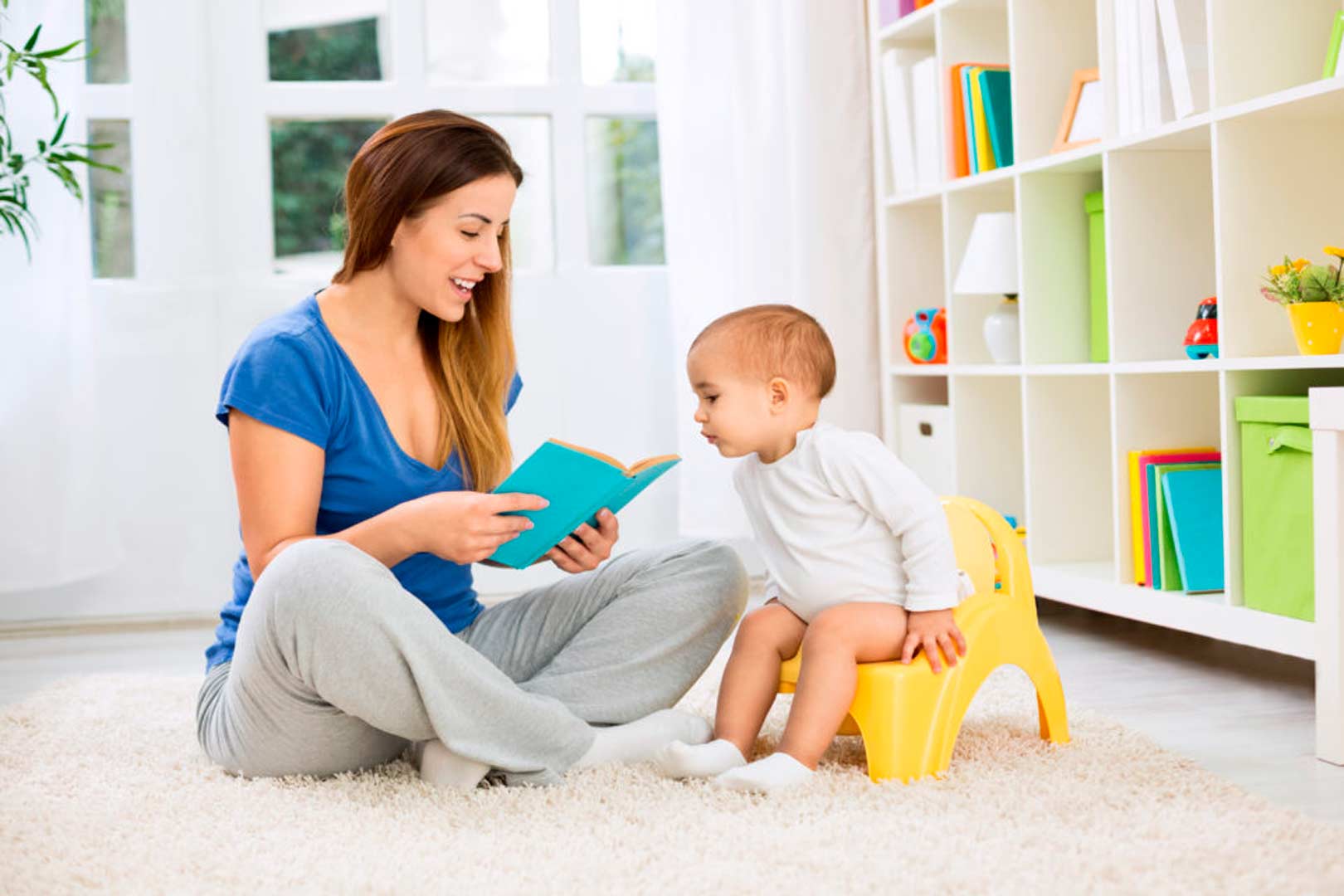 Beneficios de leer para niños menores de dos años