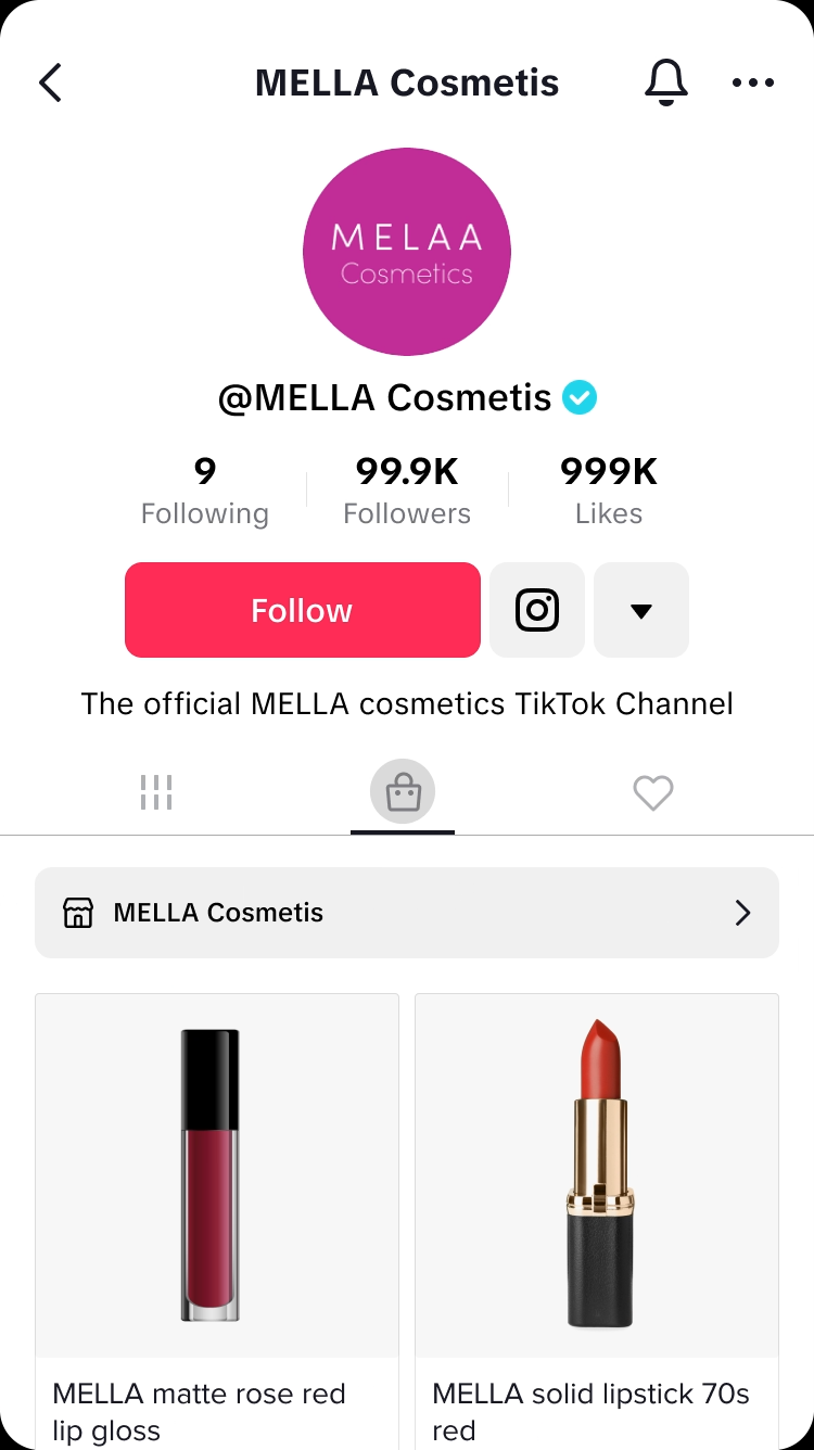 Comprar el producto a través de la página de la tienda de TikTok shop