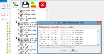 Calener error: Instante no converge
