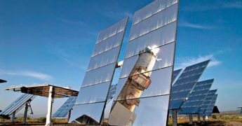 Heliostato usado en centrales termosolares
