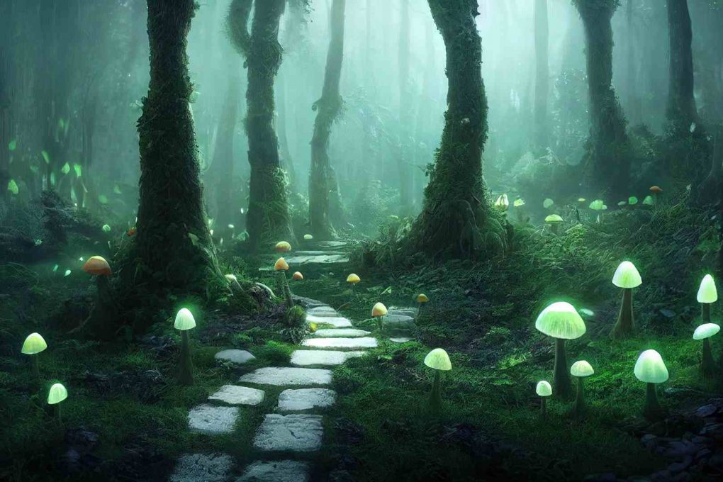 plantas autoluminiscentes