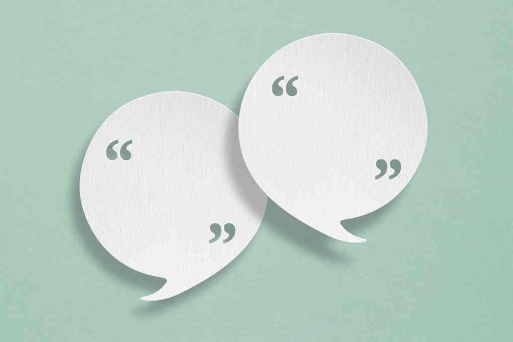 uso correcto de las comillas