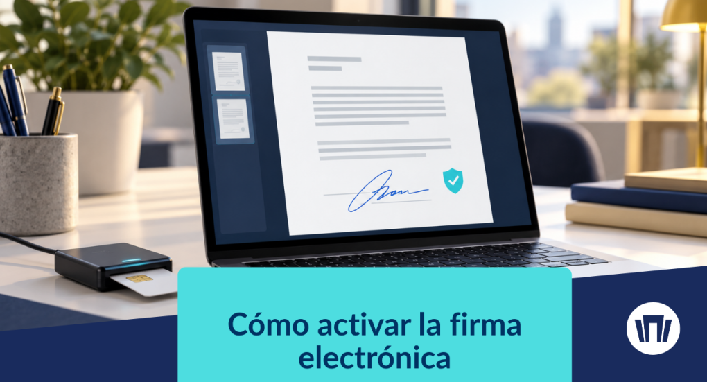 Cómo activar la firma electrónica