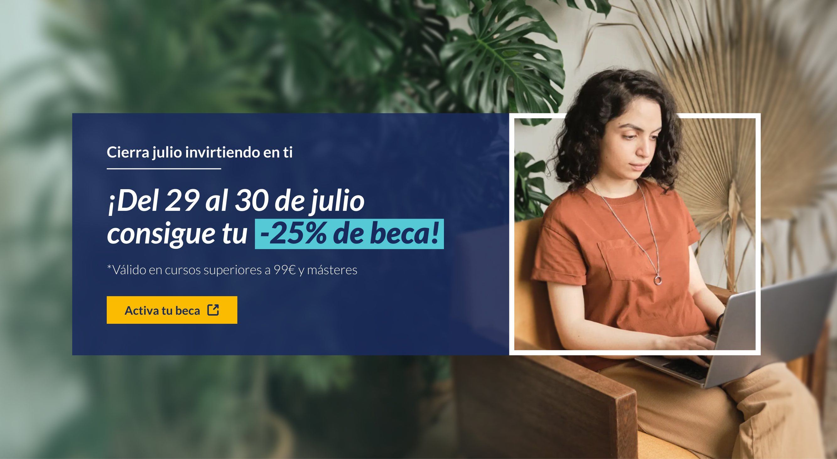 Banner del 29 - 31 julio 2026