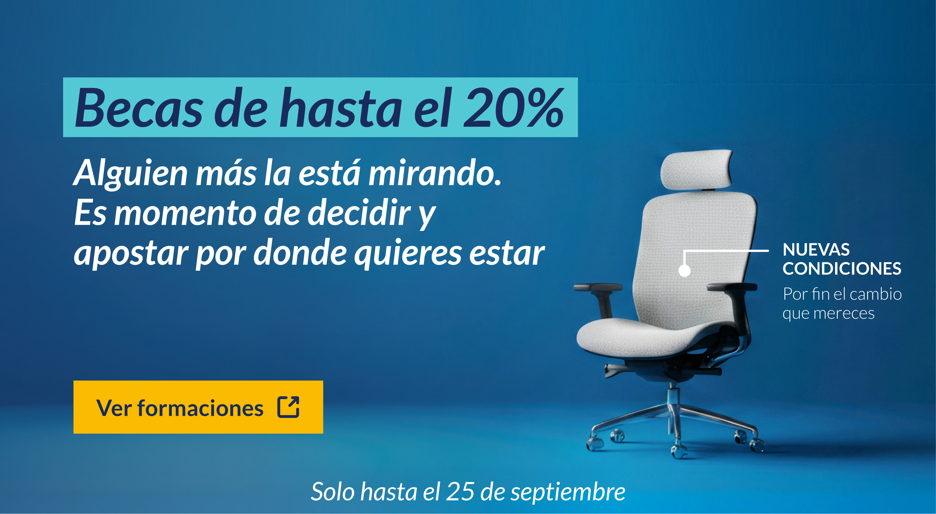 Banner del 14 al 25 de septiembre